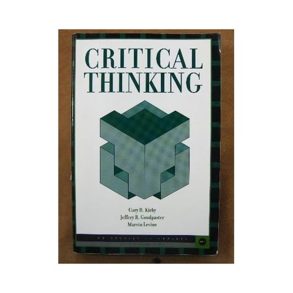 Pre-Owned Critical Thinking (UOP Custom) (Paperback) 0536028656 9780536028655