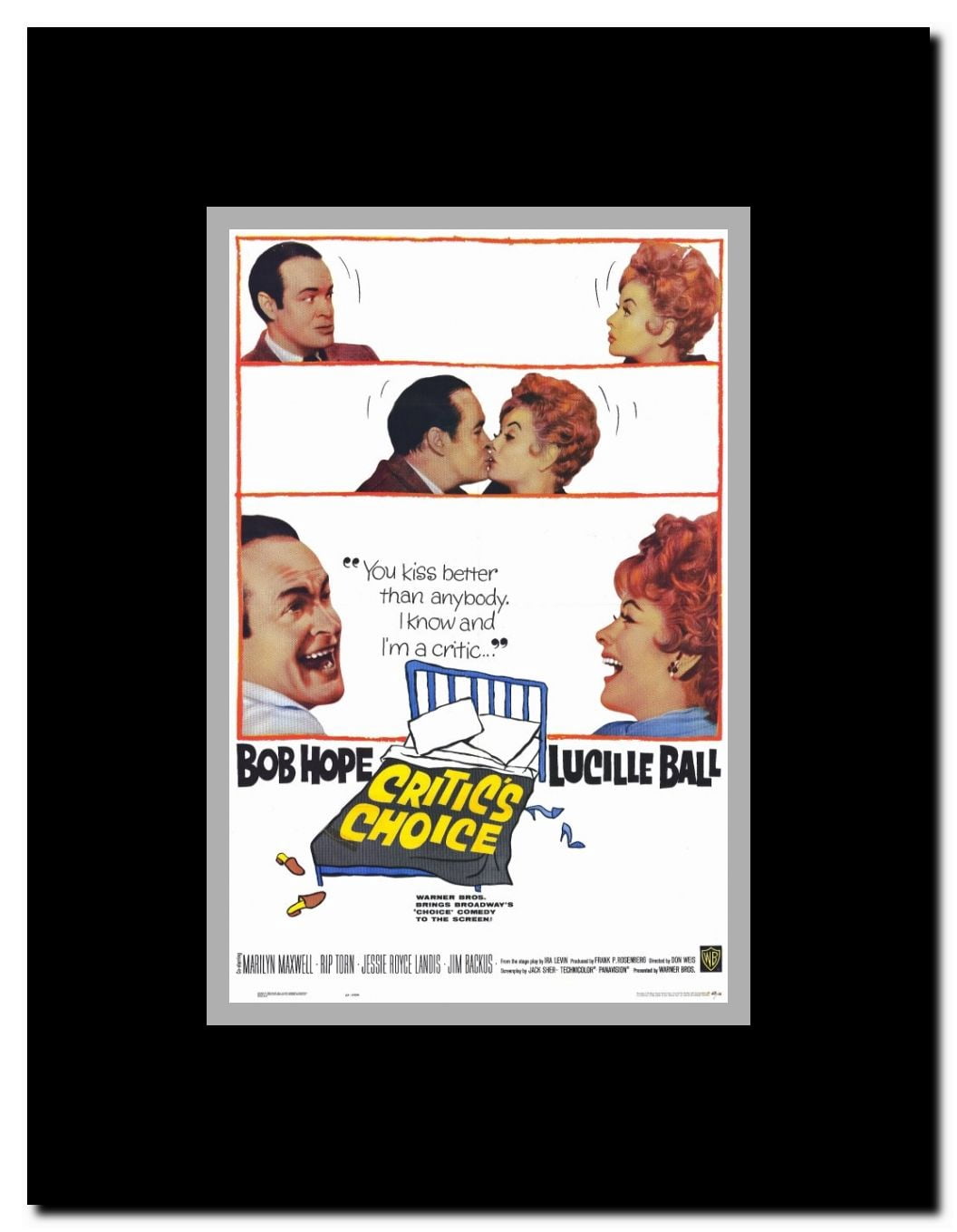 Critics Choice Framed Movie Poster