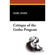 Critique of the Gotha Program, Paperback