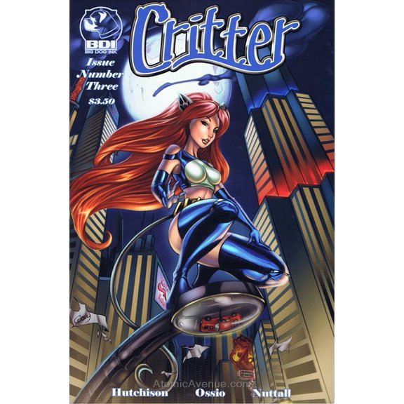 Critter (2nd Series) #3B VF ; Big Dog Ink Comic Book