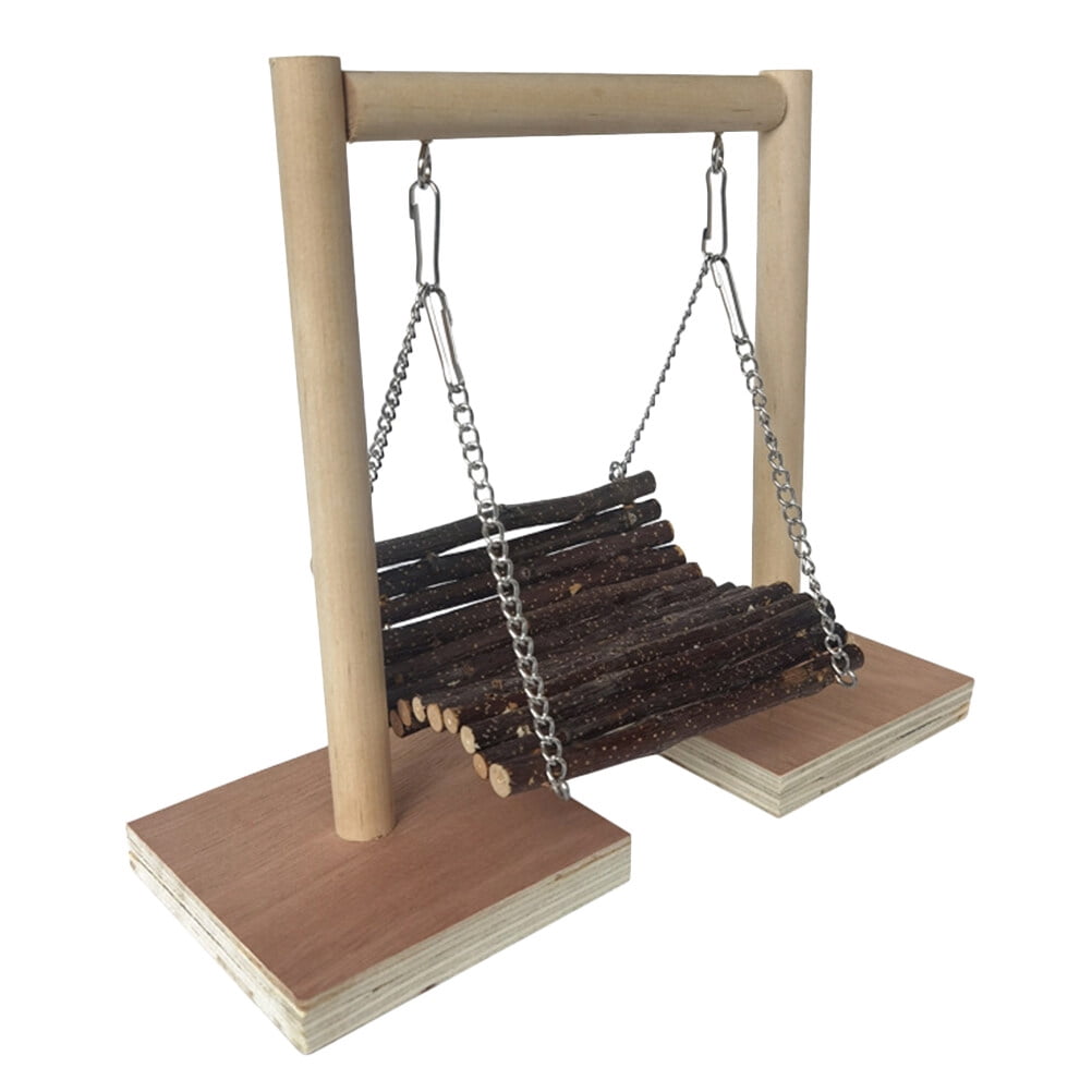 View of Critter Chews Hammock Hamster Cockatiel Toy Pet Dental Care - Walmart.com