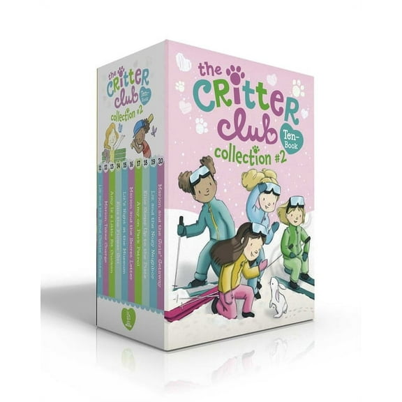 Critter Club The Critter Club Ten-Book Collection #2 (Boxed Set): Liz and the Sand Castle Contest; Marion Takes Charge; Amy Is a Litt, (Paperback)