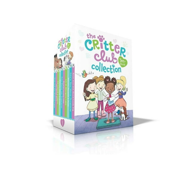 The Critter Club: The Critter Club Ten-Book Collection (Boxed Set) : Amy and the Missing Puppy; All About Ellie; Liz Learns a Lesson; Marion Takes a Break; Amy Meets Her Stepsister; Ellie's Lovely Idea; Liz at Marigold Lake; Marion Strikes a Pose; Amy's Very Merry Christmas; Ellie and the Good-Luck Pig (Paperback)