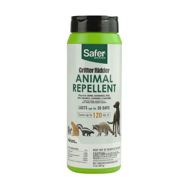 Critter Ridder 2 LB Animal Repellent Granules Repels Skunks, Each