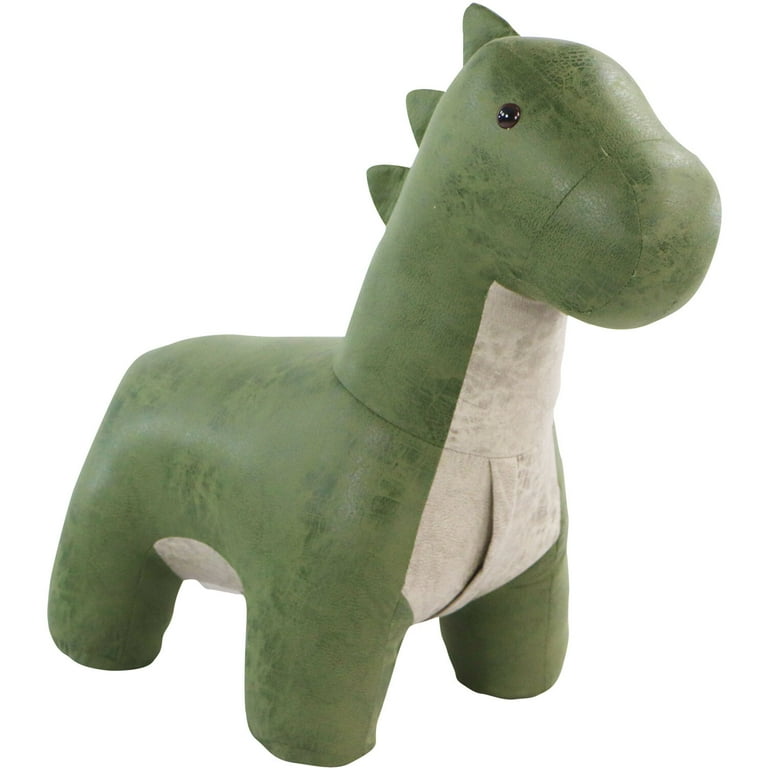 Critter Sitters 13 In. Seat Height Green Brontosaurus Dino Animal