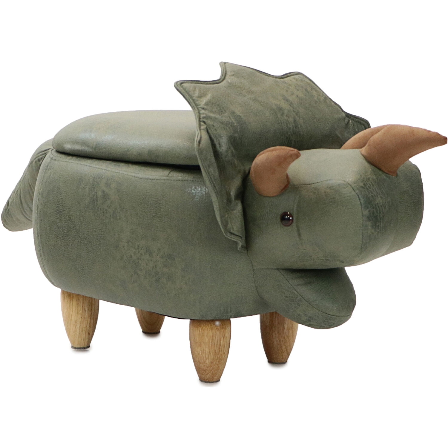 Dinosaur ottoman storage deals