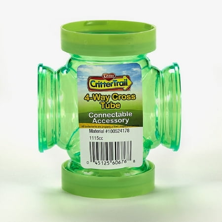CRITTERTRAIL FUN-NEL TUBE 4-WAY DISPLAY(Pack of 1)