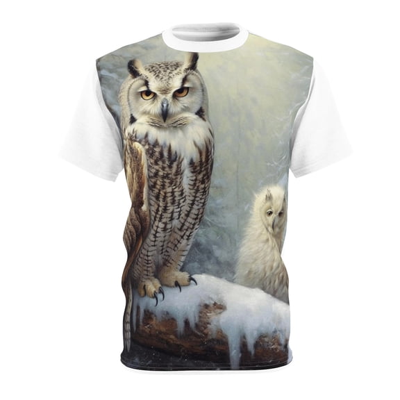 CritterRage T Shirt Owl And Baby Owl