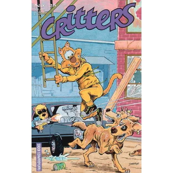 Critters #25 VF ; Fantagraphics Comic Book