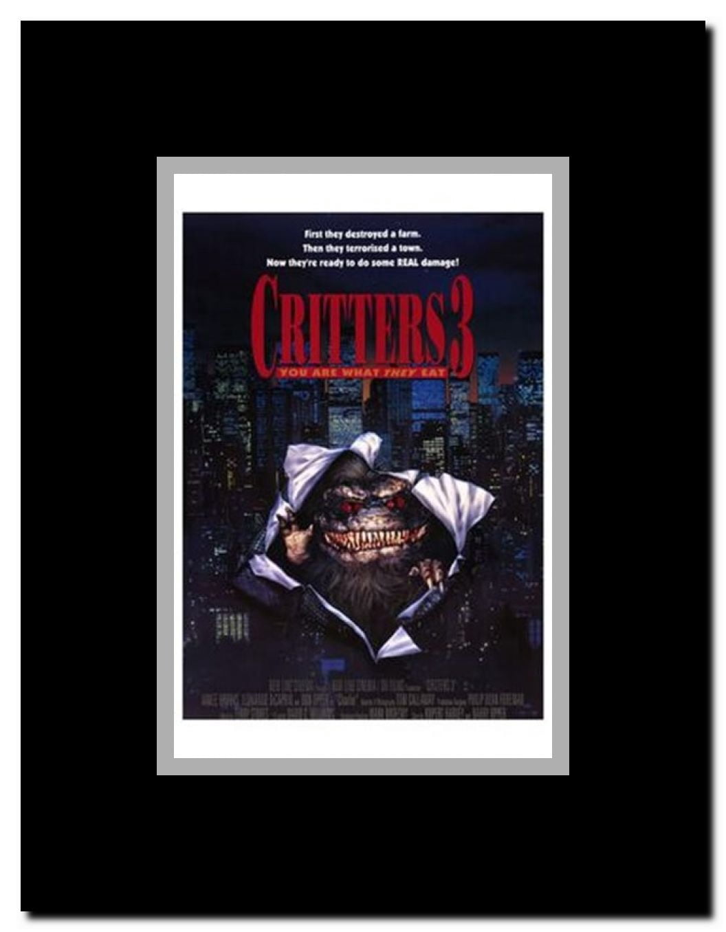 Critters 3 Framed Movie Poster