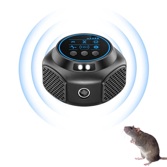 Crittex Mouse Repellent,Crittex Mouse Repellent Plug In,Ultrasonic Pest Repeller For Indoor Use, Quiet Socket-Powered Mouse Deterrent For Home, Kitchen, Garage, Basement And Storage Areas