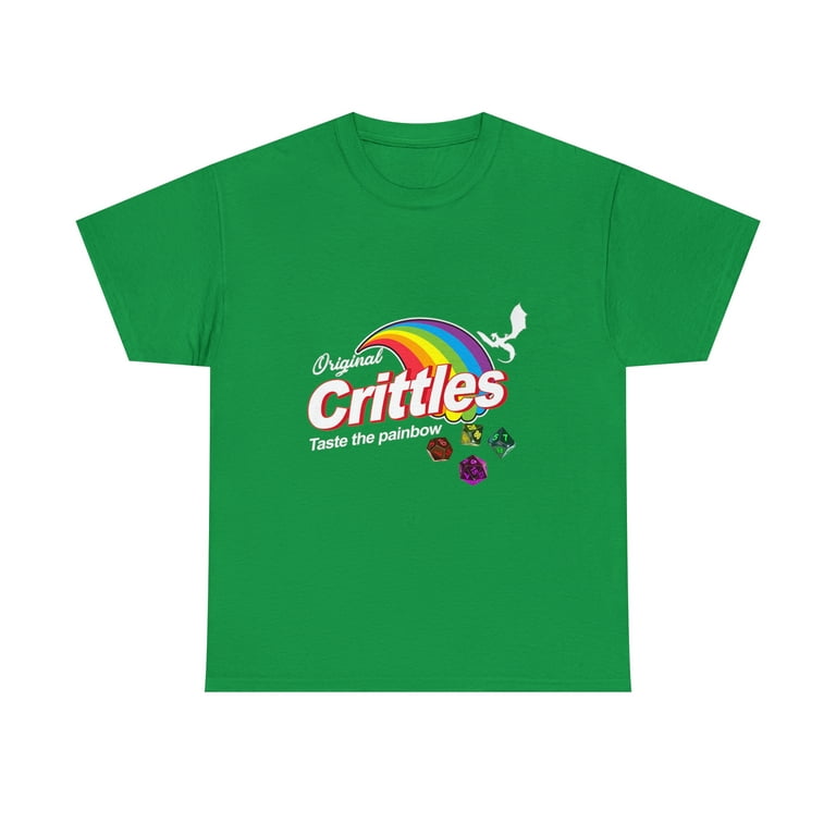Crittles Taste The Painbow Funny DND DM D20 T-Shirt Crittles Taste The Painbow Funny DND DM D20 T-Shirt