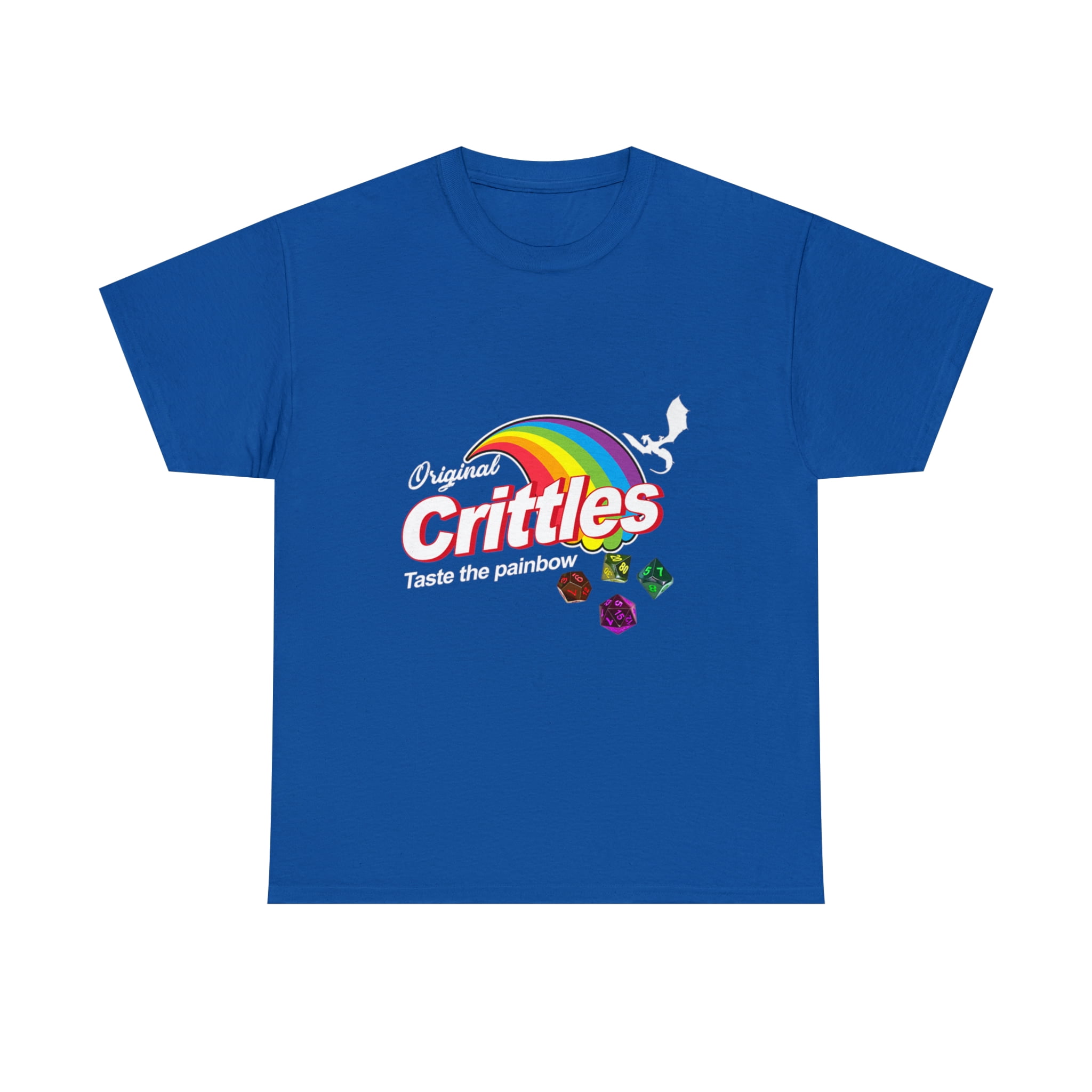 Crittles Taste The Painbow Funny DND DM D20 T-Shirt Crittles Taste The Painbow Funny DND DM D20 T-Shirt