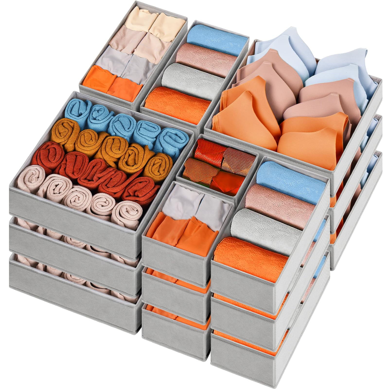 Criusia Drawer Organizers for Clothing - Criusia Drawer Organizers Clothing 15 Pack Foldable Closet Storage Bins Baby Clothes Dresser Dividers Adult Sock Underwear Bra Nursery Organization G Fc933100 4fe0 4959 A93a D2614a86ae9c.f0e4c3d8a1b30e0a5f2fdc0b1c036099