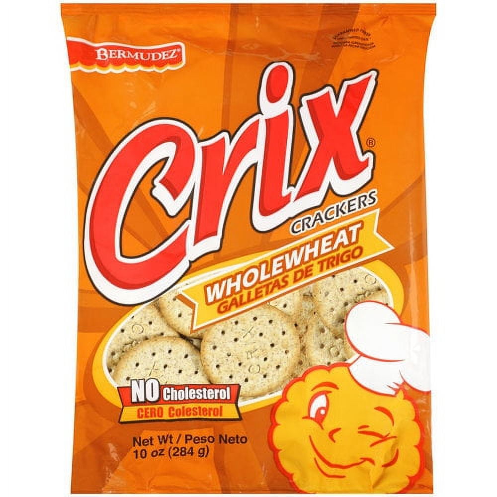 Crix Wholewheat Crackers 10 Oz