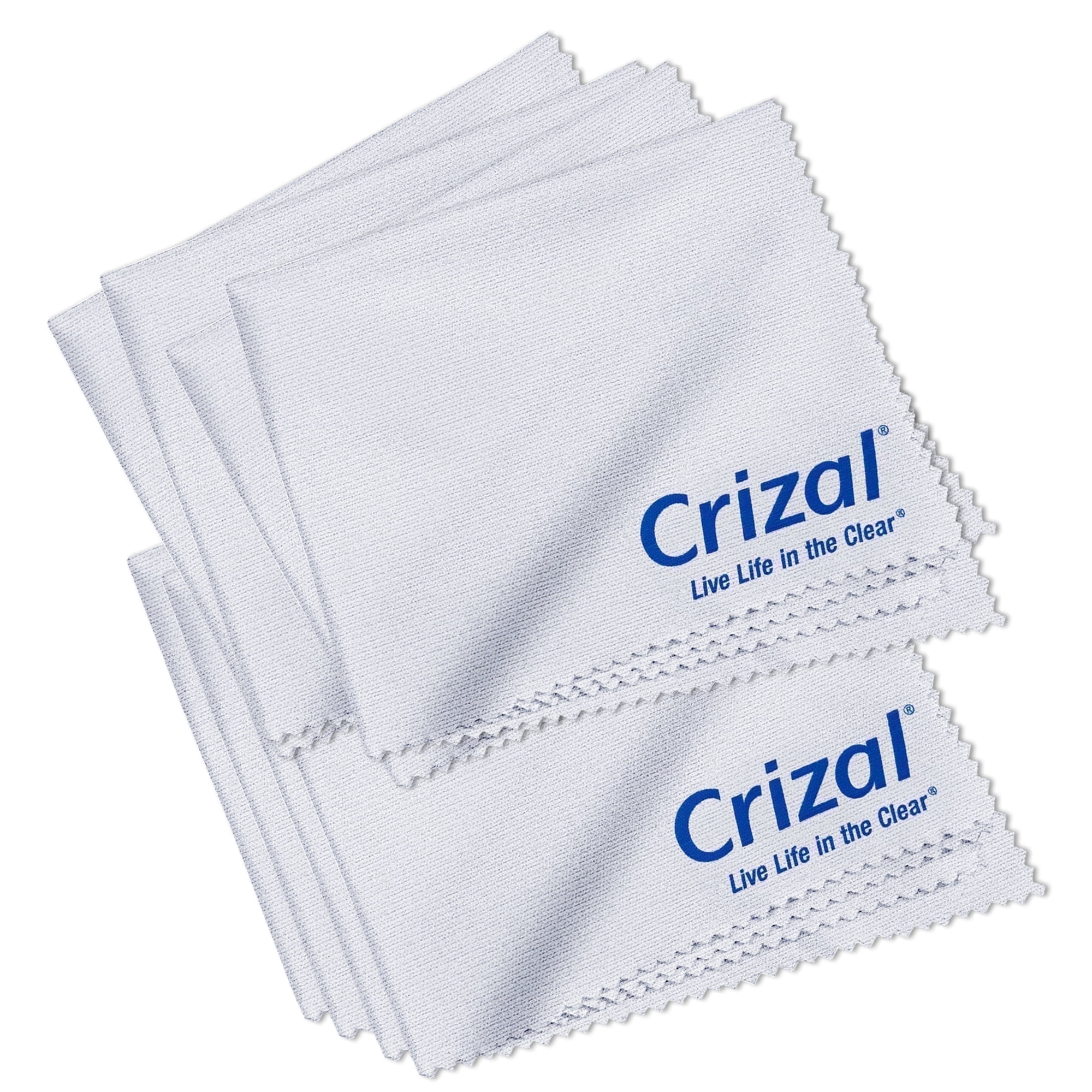 Crizal Microfiber Lens Cleaning Cloth with Case - Pack of 8 - Walmart.com