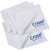 Crizal Microfiber Eyeglasses Lens Cleaner with Case, 12 Pack