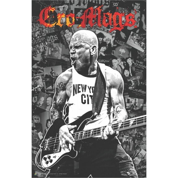 Cro-Mags - Harley Collage Mini Poster 11" x 17"