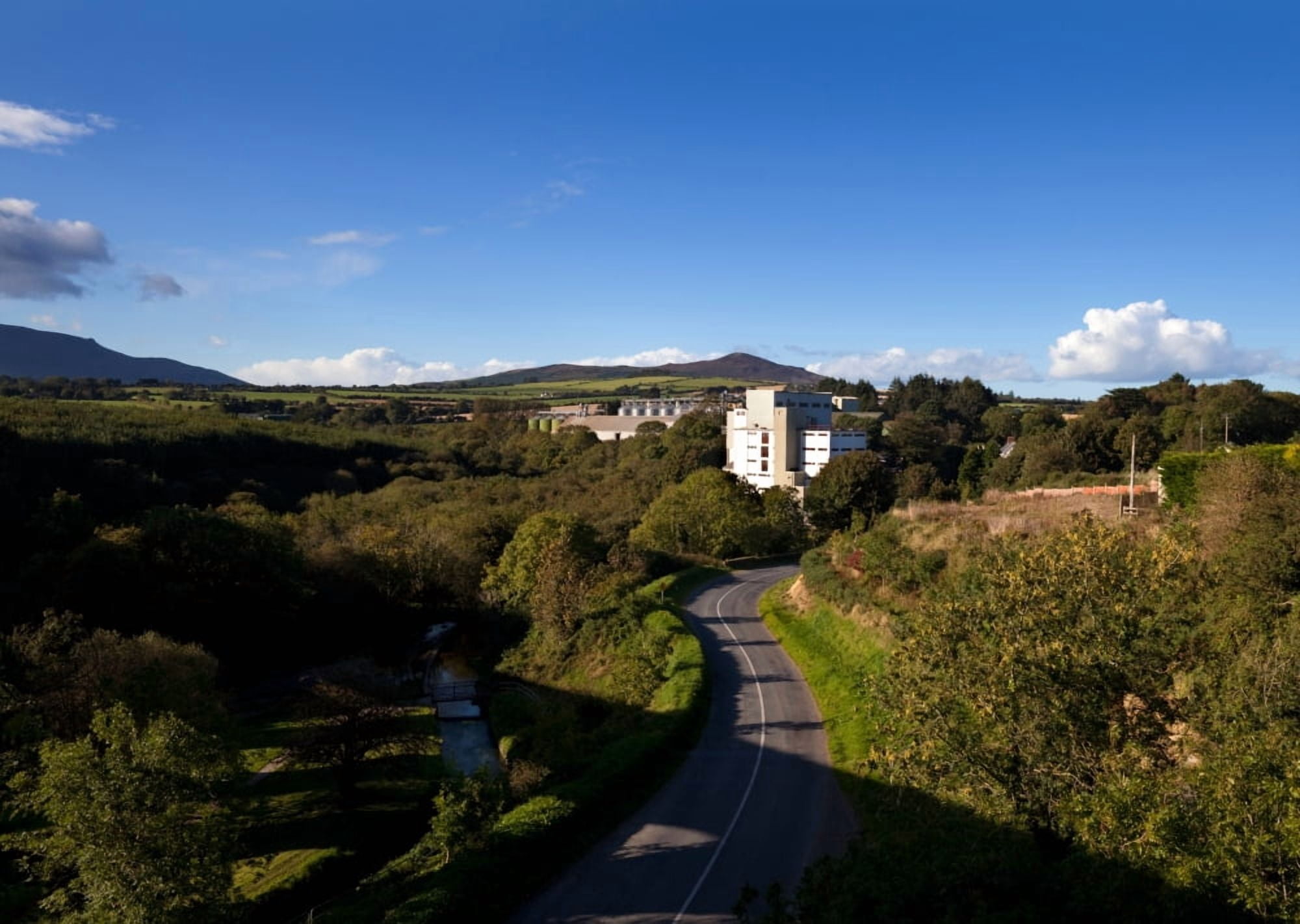 Croaghaun Hill and Flahavans Mills County Waterford Ireland Canvas Art - Panoramic Images (12 x 36)
