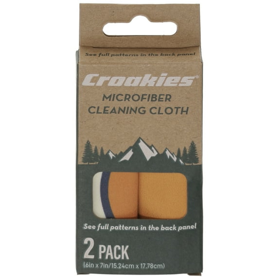 Croakies 2-Pack Orange Cloth Glasses Accessories