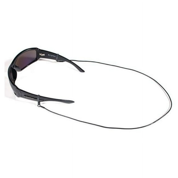 Croakies Leather Eyewear Retainer - Black Leather Eyewear Retainers