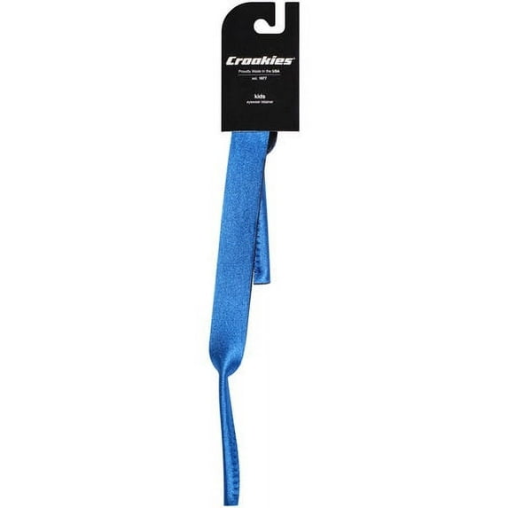 Croakies Kids Neoprene Elastic Eyeglass and Sunglass Retainer / Strap For Children, Royal Blue (2 Pack)