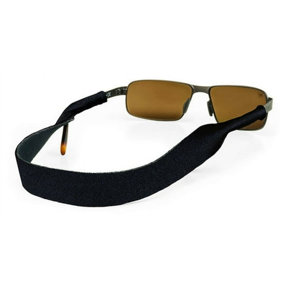 Croakies Original Eyeglass Retainer, Black