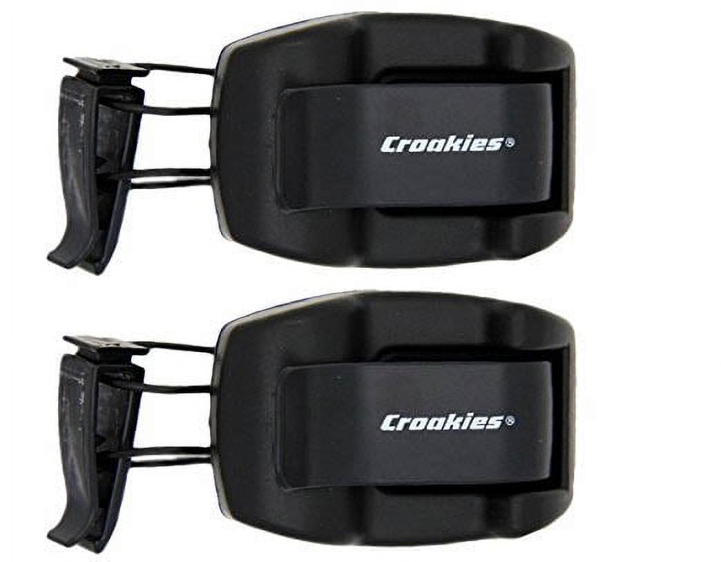 Croakies SD03HT Sunglass Black Shade Dock Visor Clip-2 pack - image 1 of 1