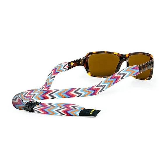 Croakies Suiters Print Eyewear Retainer, XL 3-15mm - Ziggy