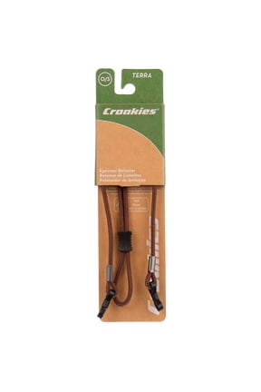 Terra Spec Adjustable Eyewear Retainer, Brown, Woven Nylon Cord, 1 Count