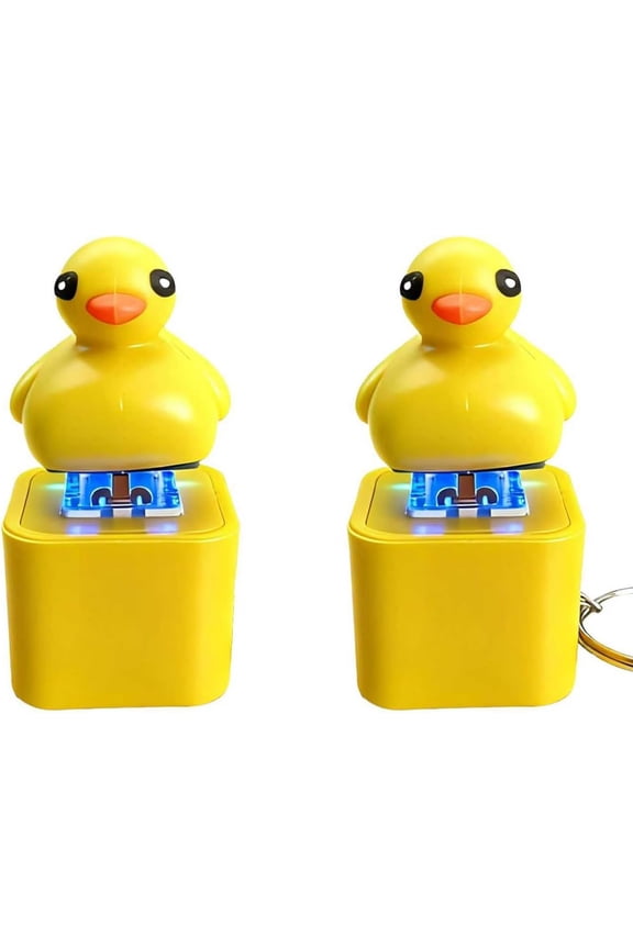 Croaking Frog Keychain with Sound and LED Light, Fun Fidget Clicker Toy for Anxiety Relief, Portable Novelty Frog Key Chain for Kids and Adults
