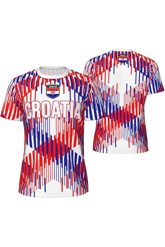 Croatia (1) T-Shirt for Running Soccer Tennis Fitness Sports Jerseys Shirts