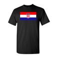 thumbnail image 1 of Croatia Country Flag Adult DT T-Shirt Tee, 1 of 2