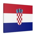 thumbnail image 1 of Croatia Country Flag Canvas Vibrant Wall Art Unframed Home Decor, 1 of 13