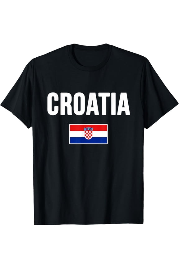 Croatia Croatian Flag Hrvatska T-Shirt