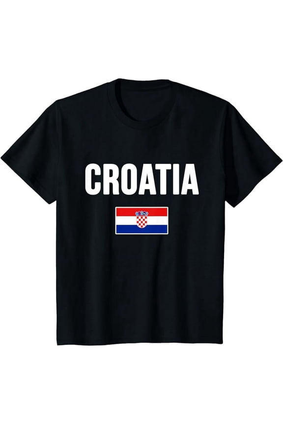 Croatia Croatian Flagbookbookbooks T-Shirt