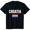 thumbnail image 1 of Croatia Croatian Flagbookbookbooks T-Shirt, 1 of 3