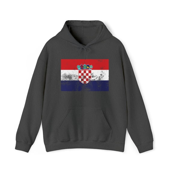 Croatia Croatian Pride Flag Hoodie, Gifts, Hooded Sweatshirt