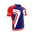 thumbnail image 1 of Croatia Full Zipper Bike Short Sleeve Cycling Jersey  for Men - Size XL, 1 of 4