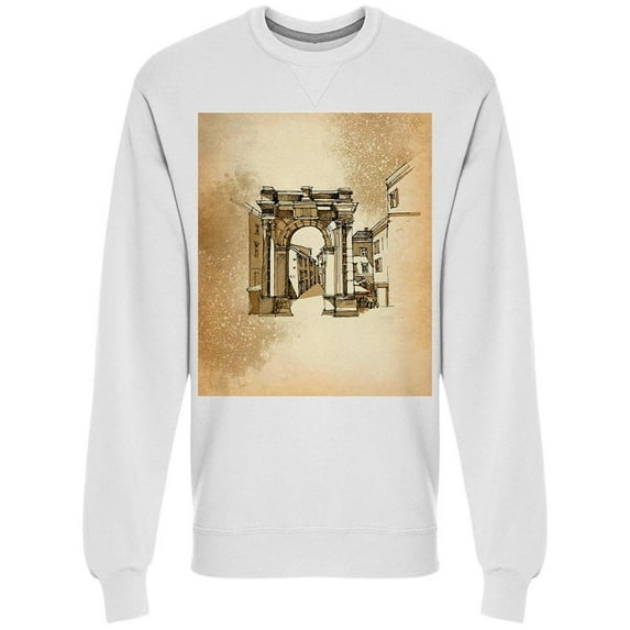 Croatia Pula Arch Sweatshirt Men -Image by Shutterstock, Male x-Large