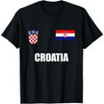 thumbnail image 1 of Croatia Soccer Football Team, Shirt-Jersey mens y rsey men，black，women，misfits，journey ，boys, 1 of 4