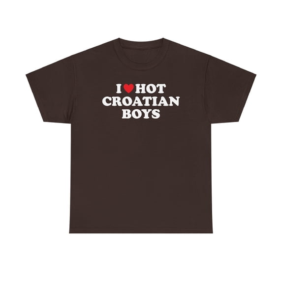 Croatian Boys Croatia Wife Girlfriend Husband Boyfriend Shirt Gifts Tshirt