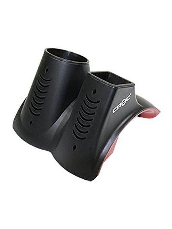 Glamor Station Dual Holder, Black GS014