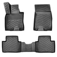 thumbnail image 1 of Croc Liner Floor Mats Front and Rear All Weather Custom Fit Floor Liner Compatible with Genesis GV70 / 2022-2024, 1 of 7