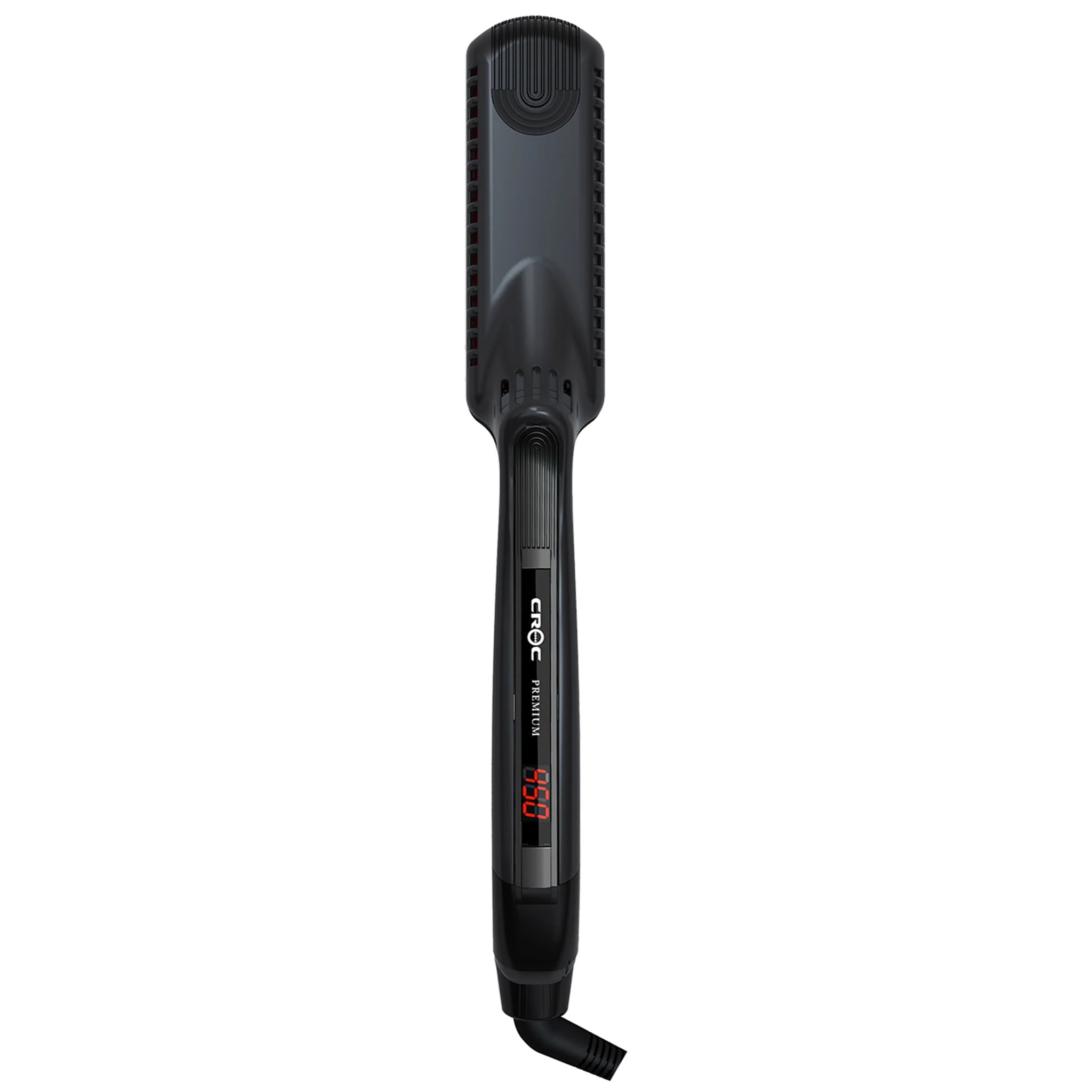 Crocs Brandclub Croc Premium Black Titanium Hair Straightening Flat Iron 1.5