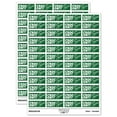 thumbnail image 1 of Croc Rock On Crocodile Teacher Student School Sticker Set - Dark Green - Matte Finish - 1.25" Mini, 1 of 7