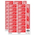 thumbnail image 1 of Croc Rock On Crocodile Teacher Student School Sticker Set - Red - Matte Finish - 2.00" Large, 1 of 7