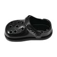 thumbnail image 1 of Croc Shoe Ashtray Ceramic Desktop Ash Holder 6" Creative Clogs Cigarette Ashtray Cute Tabletop Portable Smoking Ash Tray for Home Office Decor Black, 1 of 6