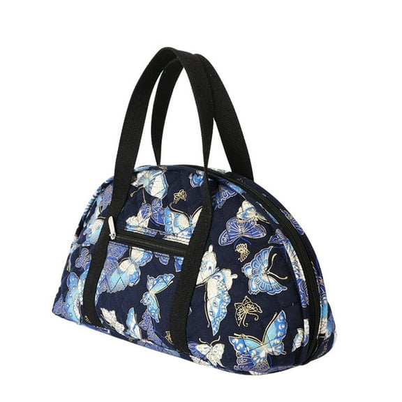 Crochet Bag Knitting Organiser Bag Yarn Storage Bag Travel Craft Project Bag for Crochet Pattern Yarn Hook Needle