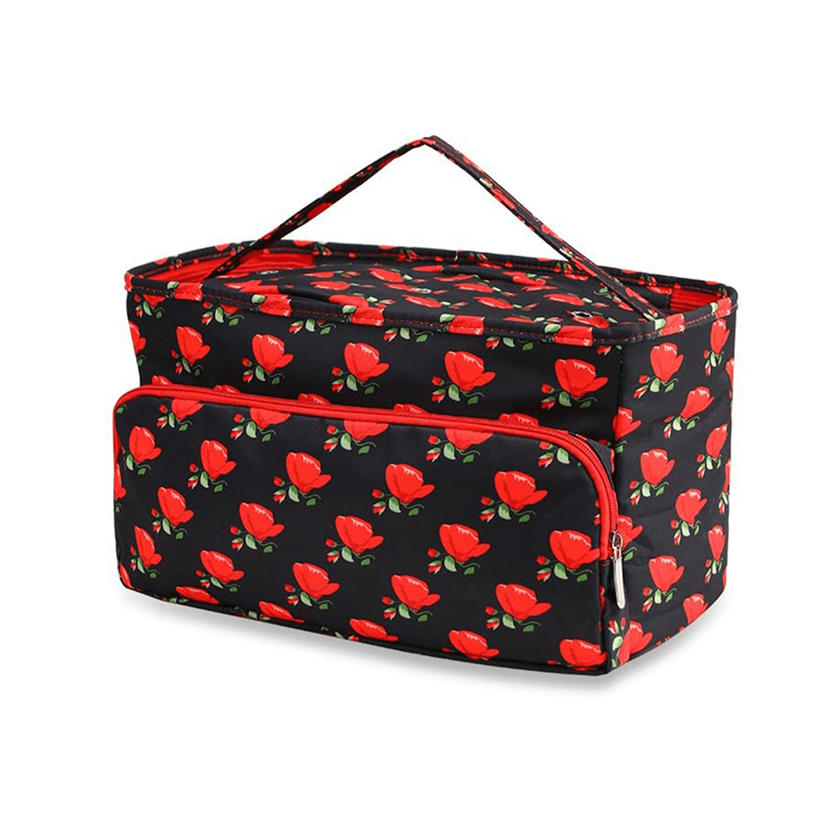 Crochet Bag,Yarn Storage Organizer Free with 3 Grommets, Knitting Project Bag and Organizer Craft Bag